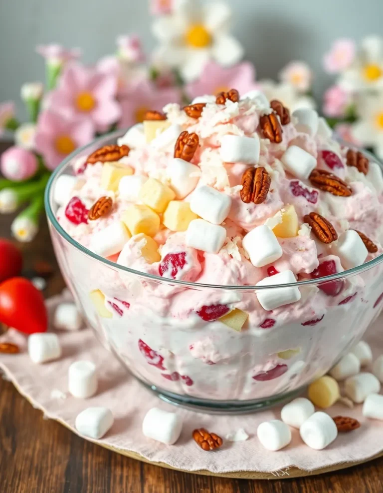 Best Easter Fruit Fluff Salad – Easy Recipe