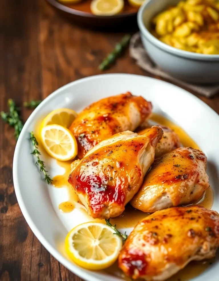 Easy Baked Honey Dijon Chicken Recipe