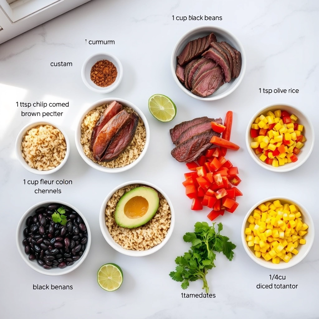 healthy-steak-burrito-bowls
