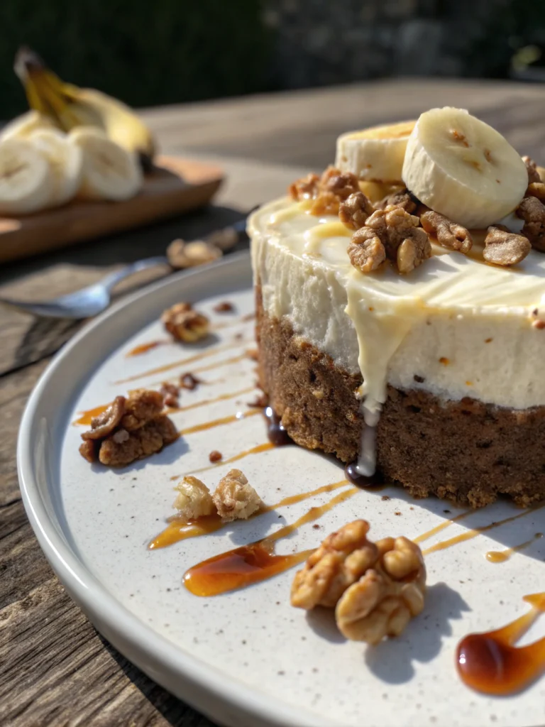 Best Heavenly Banana Walnut Cream Cake Recipe