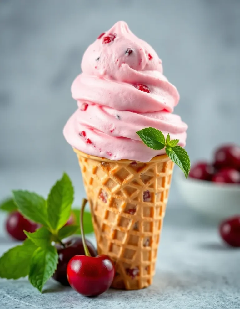 Best Homemade Cherry Ice Cream Recipe