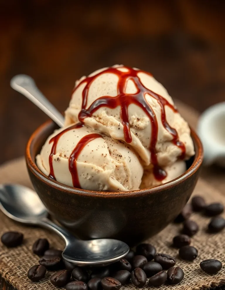 Homemade Coffee Ice Cream – Smooth & Bold Recipe