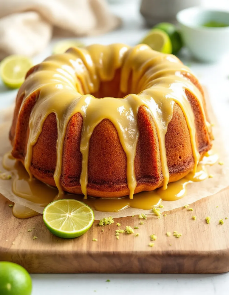 Best Key Lime Pound Cake with Key Lime Glaze
