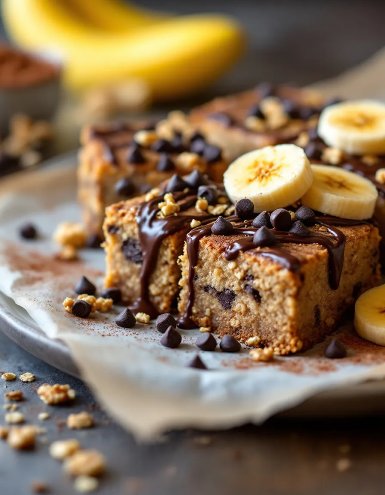 Easy Oats Cocoa Banana Dessert – Healthy and Delicious