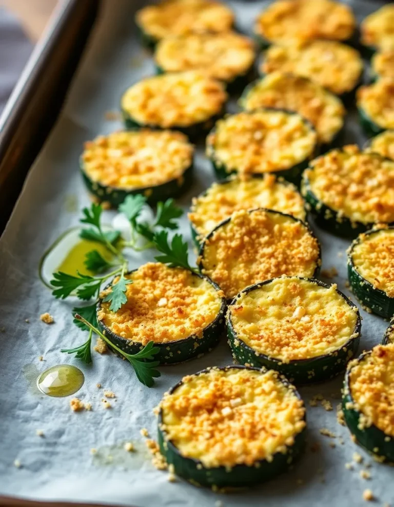 Easy Parmesan Zucchini – Crispy and Cheesy Recipe
