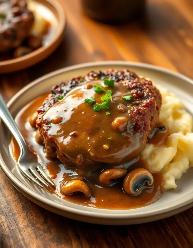 Classic Salisbury Steak – Easy Homemade Recipe