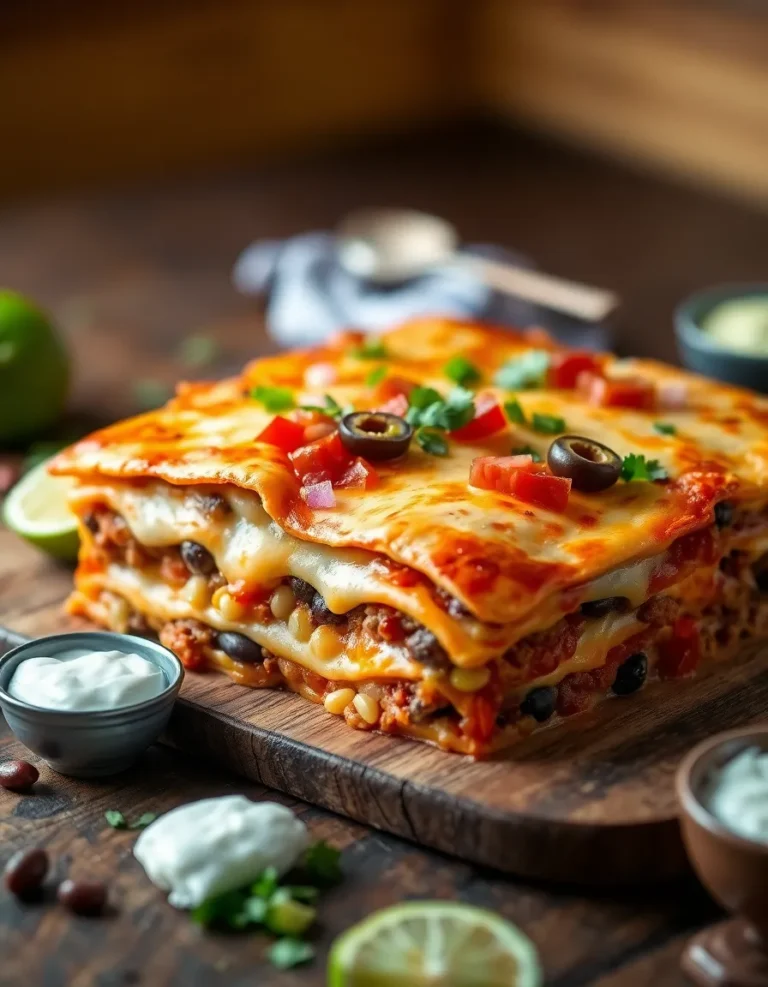 Easy Taco Lasagna – Cheesy Family Favorite