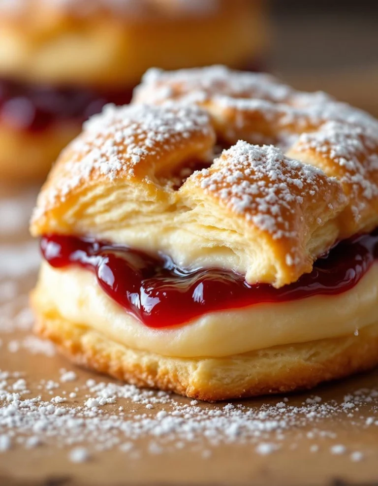 Easy Cherry Cheese Danish – Homemade Recipe