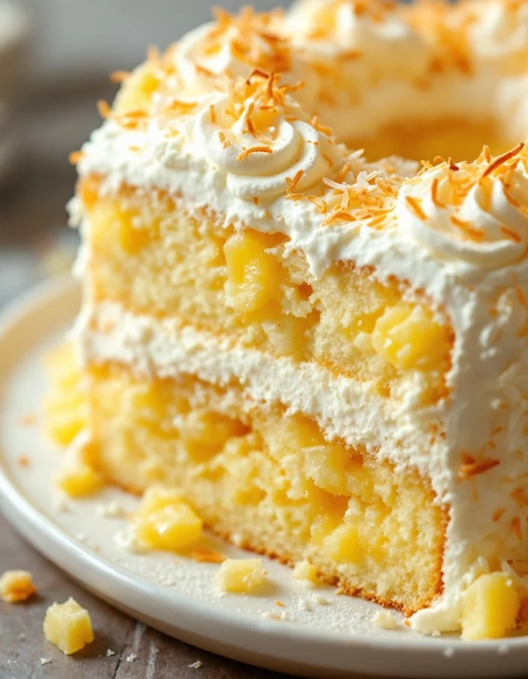 Best Pineapple Heaven Cake – Easy Tropical Dessert