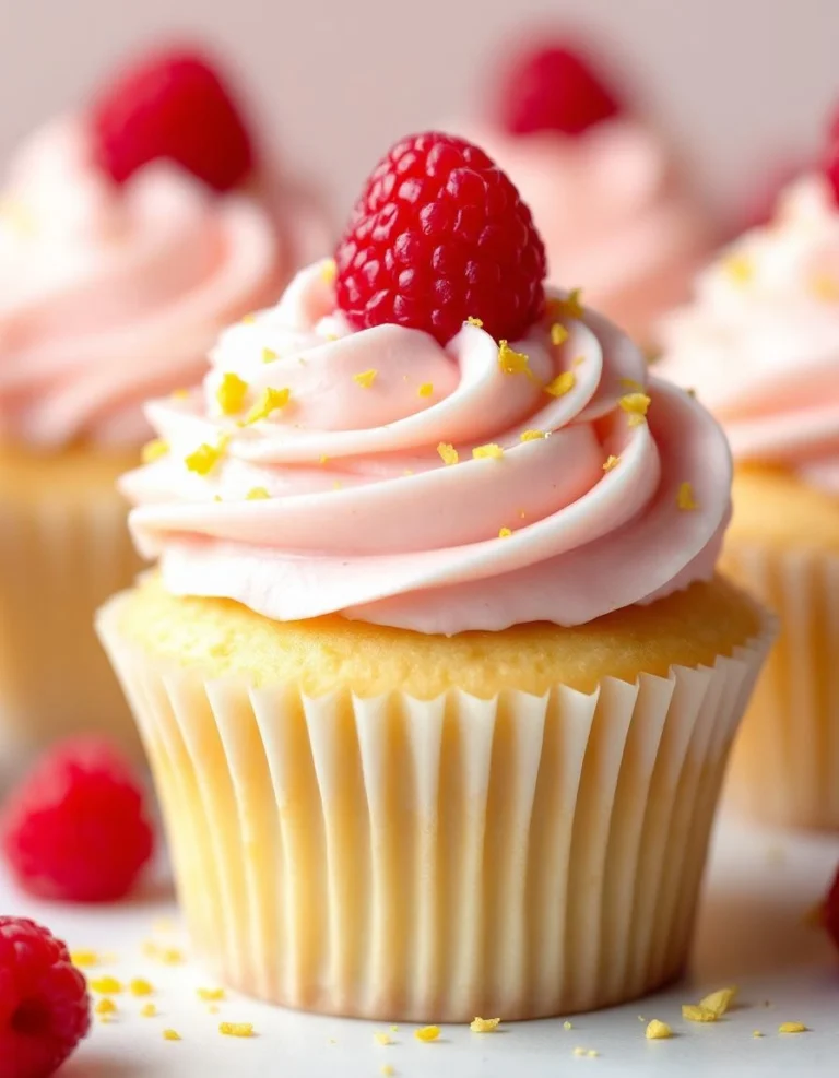 Best Raspberry Lemon Heaven Cupcakes Recipe